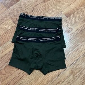 Banana Republic Men's Dark Green Boxer Briefs